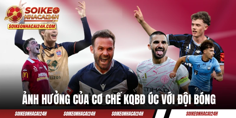 Ảnh hưởng của cơ chế KQBĐ Úc với đội bóng