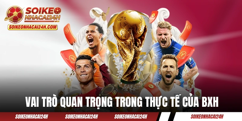 Vai trò quan trọng trong thực tế của BXH