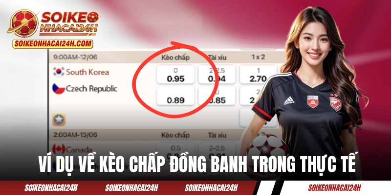 Kèo Đồng Banh - Cách Đọc Kèo Chấp 0 Trong Bóng Đá Ví dụ về kèo chấp đồng banh trong thực tế