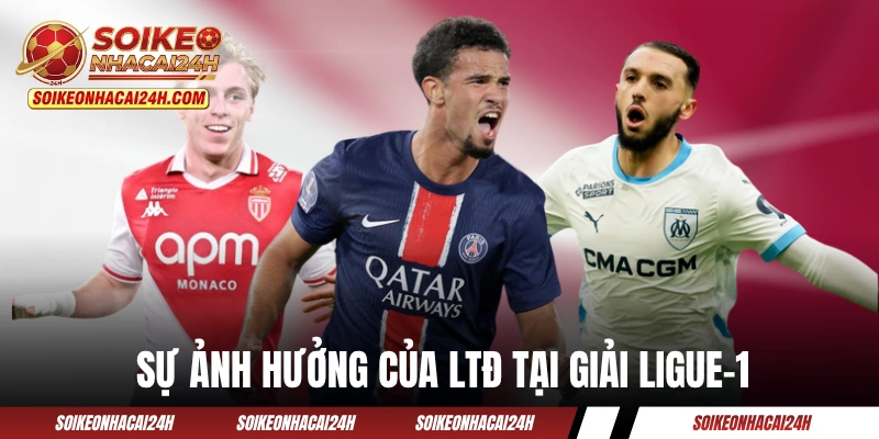 Sự ảnh hưởng của LTĐ tại giải Ligue-1